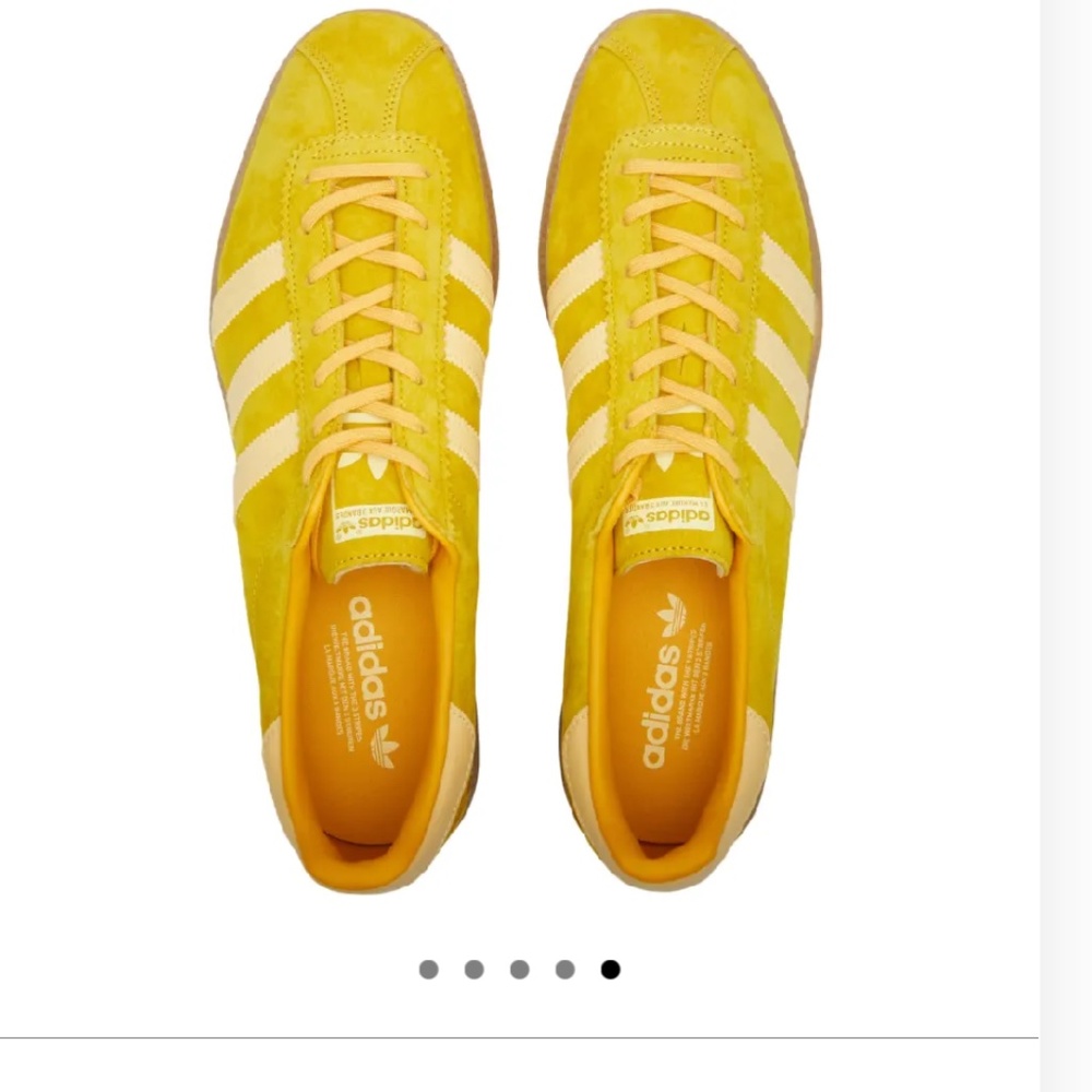 Adidas Bermuda Gold and Yellow UK 8.5/ US 9